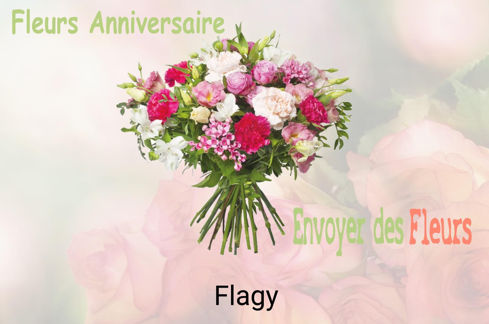 Bouquet de fleurs d’anniversaire livré à Flagy